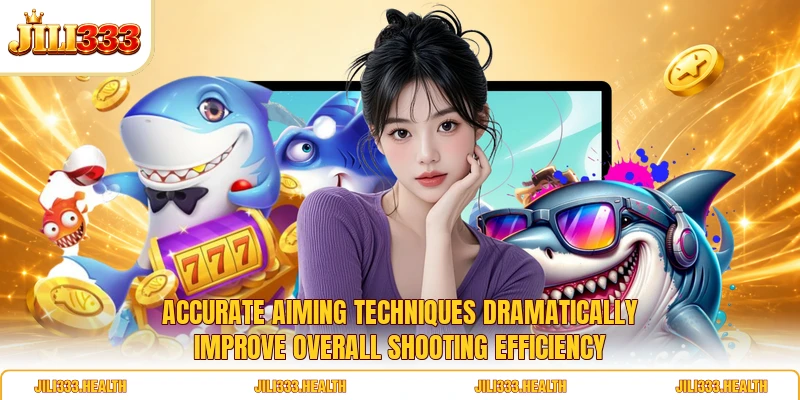 Accurate aiming techniques dramatically improve overall shooting efficiency
