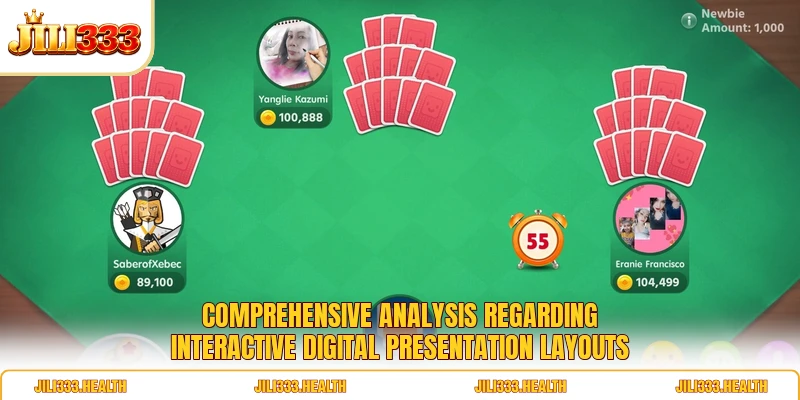 Comprehensive analysis regarding interactive digital presentation layouts Comprehensive analysis regarding interactive digital presentation layouts