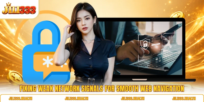 Fixing weak network signals for smooth web navigation